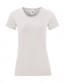 Dames T-shirt Iconic Fruit of the Loom 61-432-0 White